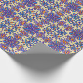 Beauful Boho Talavera Tile Cadeaupapier (Hoek)