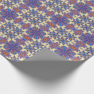 Beauful Boho Talavera Tile Cadeaupapier