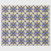 Beauful Boho Talavera Tile Cadeaupapier (Vlak)