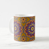 Beauful Boho Talavera Tile Koffiemok (Voorkant links)