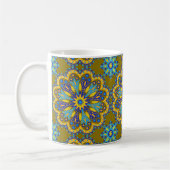 Beauful Boho Talavera Tile Koffiemok (Links)