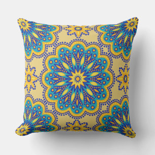 Beauful Boho Talavera Tile Kussen