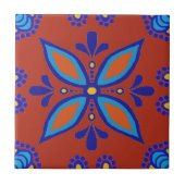 Beauful Boho Talavera Tile Tegeltje (Voorkant)