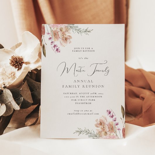 Beauful Boho Waterverf Family Reunion