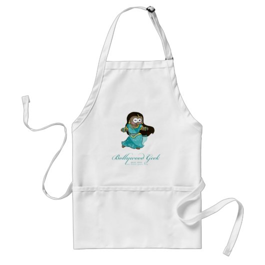 Beauful Bollywood Geek Apron Standaard Schort (Voorkant)