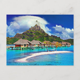 Beauful Bora Bora, Frans-Polynesië Briefkaart