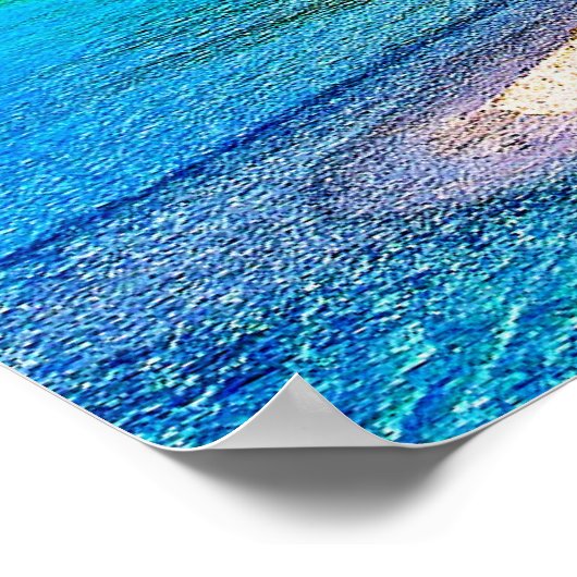 Beauful Bora Bora, Frans-Polynesië Poster (Hoek)