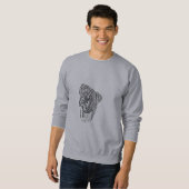 Beauful Boxer Dog Sweatshirt (Voorkant volledig)