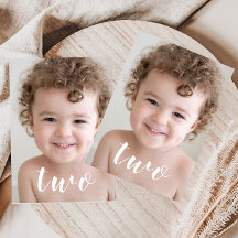 Beauful Boy GIRL 2de Birthday Party Foto script