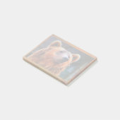 Beauful Brown Beer Portret Wildlife Foto Post-it® Notes (Schuin)