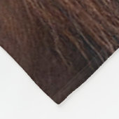 Beauful Brown Horse Fleece Blanket (Hoek)