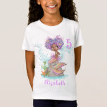 Beauful Brown Mermaid Birthday Girl T-Shirt<br><div class="desc">Mooie bruine Zeemeermin,  meisje T-shirt. Klik op de knop "Aanpassen" voor verdere personalisatie van deze sjabloon. U zult al tekst,  met inbegrip van de stijl,  de kleuren,  en de grootte kunnen wijzigen.</div>
