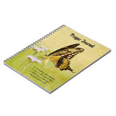 Beauful Butterfly Art Prayer Journal Notitieboek (Linkerzijde)
