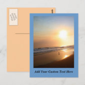 Beauful California Ocean Sunset Briefkaart (Voorkant / Achterkant)