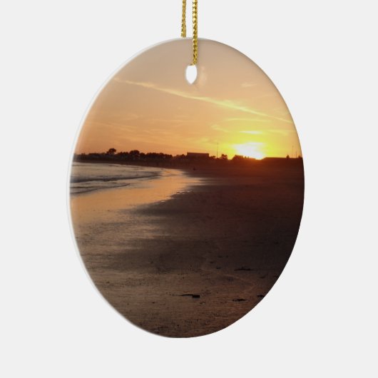 Beauful California Sunset Beach Ornament (Rechts)