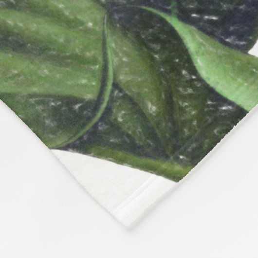 Beauful Calla Lilies Fleece Deken (Hoek)