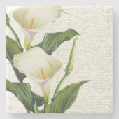 Beauful Calla Lilies Stenen Onderzetter (Voorkant)