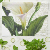 Beauful Calla Lilies Theedoek (Gevouwen)