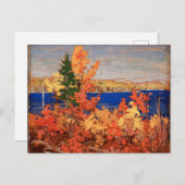Beauful Canadian Autumn Foliage Tom Thomson Briefkaart (Voorkant / Achterkant)