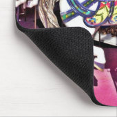 Beauful Carousel Horse Carnival Mousepad Muismat (Hoek)