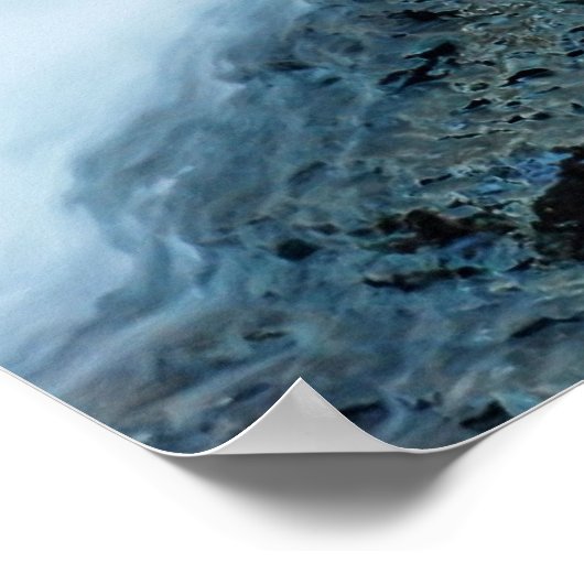 Beauful Cascade Waterfall-Poster Poster (Hoek)