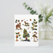 Beauful Castlemaine Jacobean Embroidery Briefkaart (Staand voorkant)