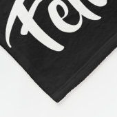 Beauful Catrina Feliz Día de Muertos Fleece Deken (Hoek)