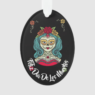 Beauful Catrina Feliz Día de Muertos Ornament