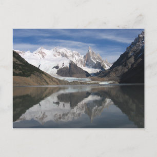 Beauful Cerro Torre , Patagonia, Uitzicht van de b Briefkaart