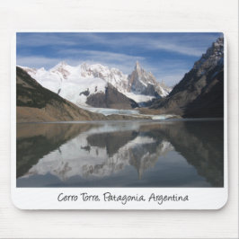 Beauful Cerro Torre , Patagonia, Uitzicht van de b Muismat