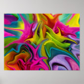 Beauful Chakra Balance Reiki Art Poster Print (Voorkant)