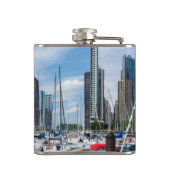 Beauful Chicago Harbour Heupfles (Achterkant)