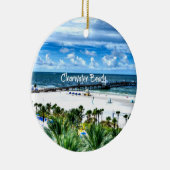 Beauful Clearwater Beach, Florida Keramisch Ornament (Rechts)