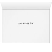 Beauful Colorado Mountain Snow Scene (Binenzijde Horizontaal (Onderkant))