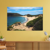 Beauful Crescent Bay Beach Tasmania Australië Canvas Afdruk (Insitu (Woonkamer))