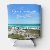 Beauful Custom Florida Beach Photography Company Blikjeskoeler (Achterkant)