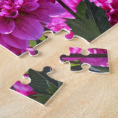Beauful Dahlias Moederdag Puzzle Legpuzzel (Zijkant)