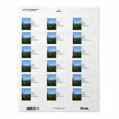 Beauful Denali Etiket (Full Sheet)