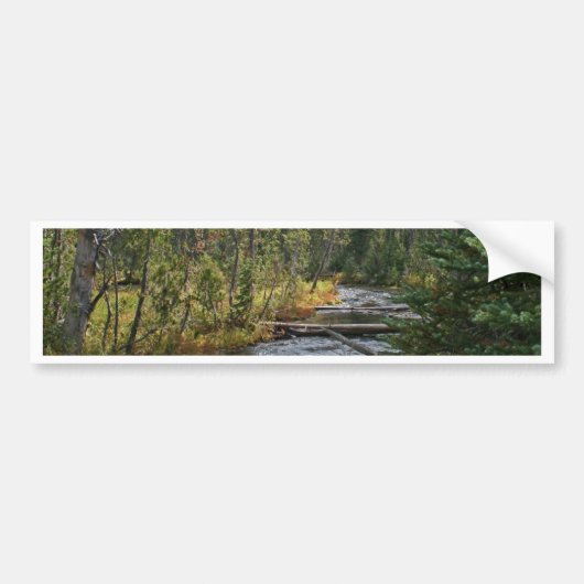 Beauful Deschutes River Oregon Bumpersticker (Voorkant)