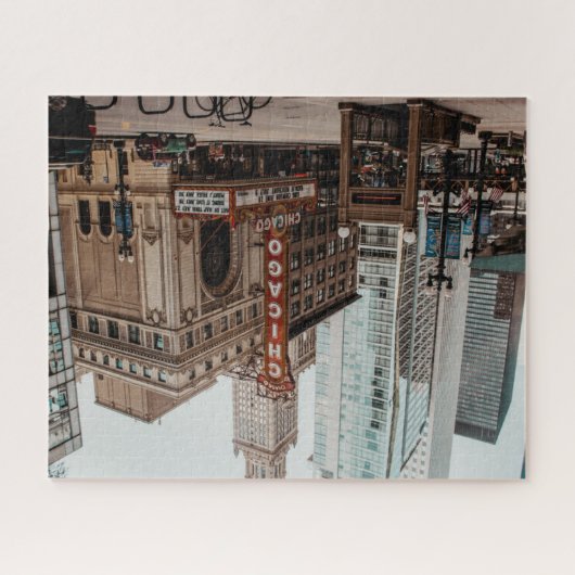 Beauful Downtown Chicago Illinois Legpuzzel (Horizontaal)