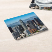 Beauful Downtown Los Angeles California Skyline Kartonnen Onderzetters (Schuin)