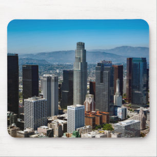 Beauful Downtown Los Angeles California Skyline Muismat
