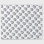 Beauful Dreamweaver Serene Snowy Owl Cadeaupapier (Vlak)