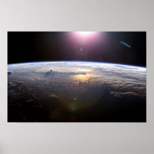 Beauful Earth Yuri Gagarin Poster
