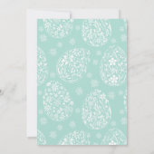 Beauful Easter Brunch Dinner Party Invitation Kaart (Achterkant)