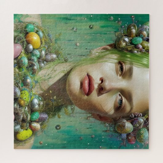 Beauful Easter Goddess Jigzaag Puzzle Legpuzzel (Horizontaal)