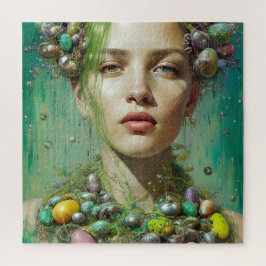 Beauful Easter Goddess Jigzaag Puzzle Legpuzzel