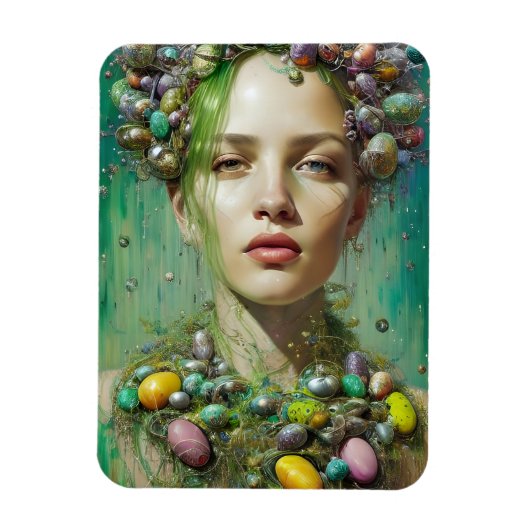 Beauful Easter Goddess Magnet Magneet (Verticaal)