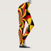 Beauful Edgy Germany Geïnspireerd op vlag Leggings (Rechts)