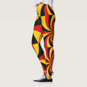 Beauful Edgy Germany Geïnspireerd op vlag Leggings (Links)